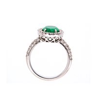 Vicenza - Piazzetta Palladio 2 - Anello Crivelli Donna SMERALDO in Oro Smeraldo 2.26 Ct 1634NS - 1634NS